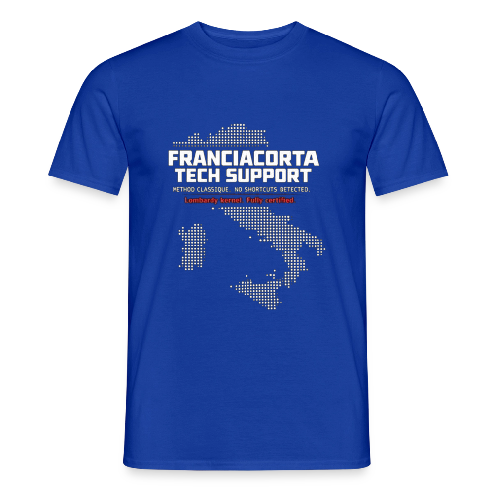 Franciacorta Tech Support Herre-T-shirt - mørkeblå