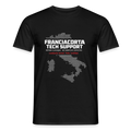 Franciacorta Tech Support Herre-T-shirt - sort