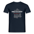 Bubbles Tech Support Herre-T-shirt - marineblå