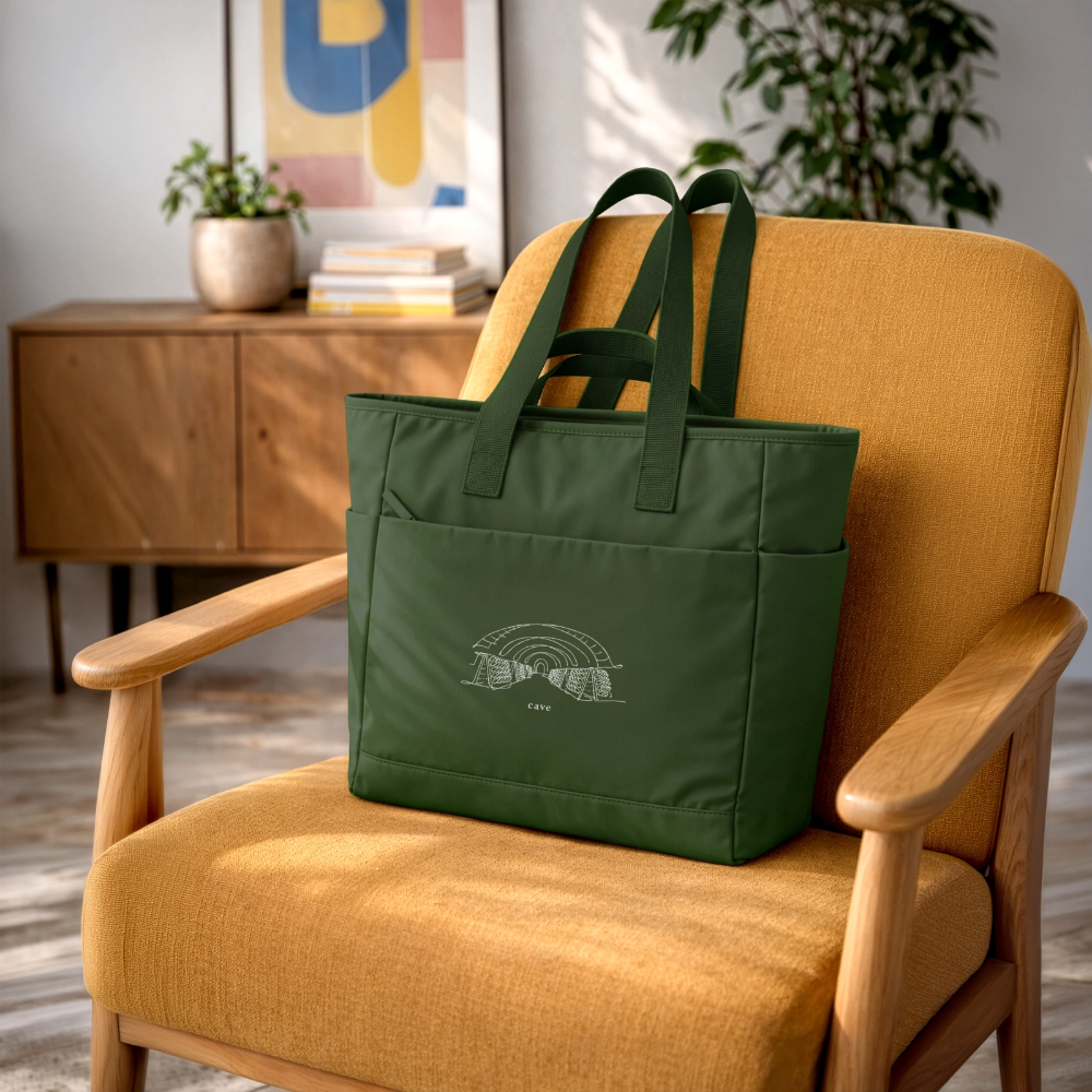 La Cave Tote - grangrøn